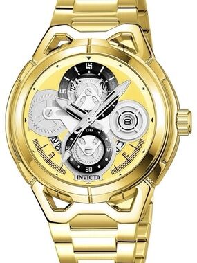 Invicta Gold and Silver S1 Rally Watch